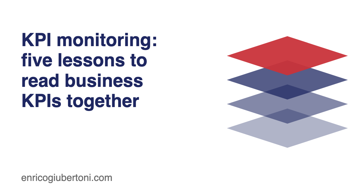 KPI monitoring: five lessons to read business KPIs together