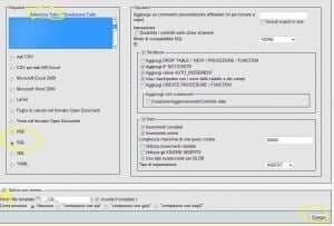 Da PHPMYADMIN esportare tutte le tabelle del database di ZenCart su un file