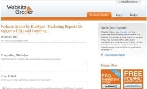 Website grader