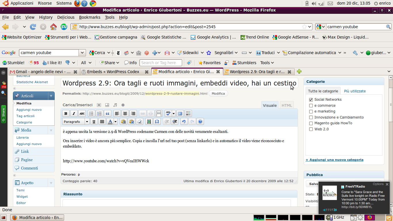 wordpress 2 9
