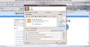 Wisestamp: aggiungi immagini e html alle tue firme in Gmail