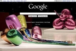A second example page, featuring artwork by Tom Otterness, photographed by Cesar Perez