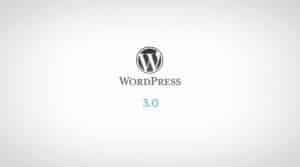wordpress 3.0