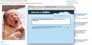 Tweet button on blog – from Twitter Blog