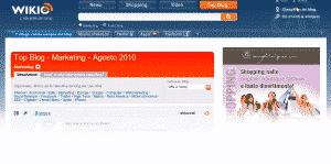 Wikio.it: classifica marketing agosto 2010