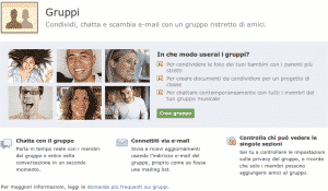 I nuovi gruppi di Facebook
