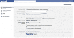 Personalizzare le pagine di Facebook