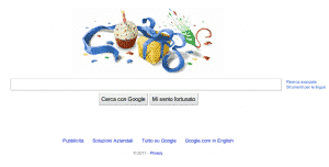 Questo è il mio Doodle di compleanno. E lo vedo solo io!