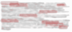 Keyword Stuffing: le parole ripetute sono evidenziate in rosso