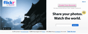 Condividere le tue foto su Flickr