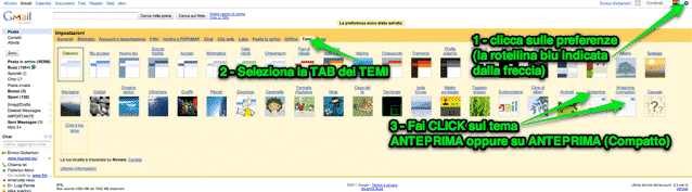 GMAIL: come attivare il nuovo layout