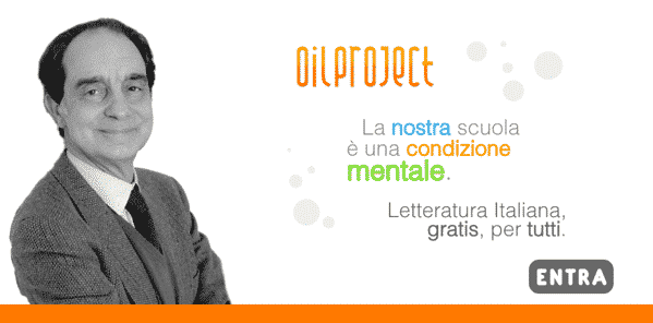 Oilproject, didattica online – Video corso gratuito di Letteratura Italiana anche in CrowdSourcing