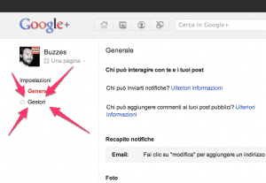 Google+: gestisci le tue pagine