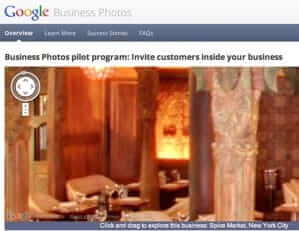 Google Business Photo porta i tuoi clienti nel tuo negozio anche su internet