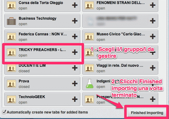 Hootsuite – Aggiungere Facebook Groups e Facebook Pages