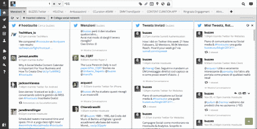 Live Tweeting: come organizzare la propria Dashboard per ottimizzare questa attività in Hootsuite