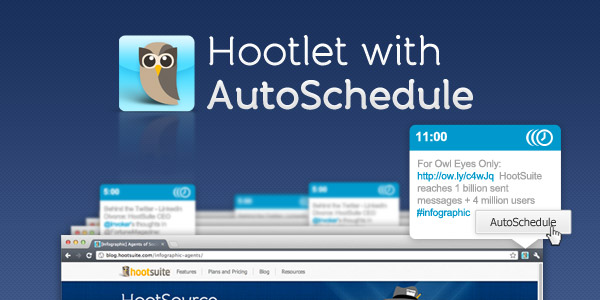 autoschedule hootsuite hootlet