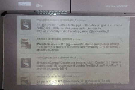 La nostra esperienza di Open Lesson tramite HootFeed