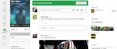 StarWars GooglePlusCommunity