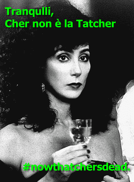 hashtag ambigua: Cher è viva e sta benissimo