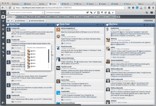 Come vedere chi Retwitta un contenuto tramite Hootsuite