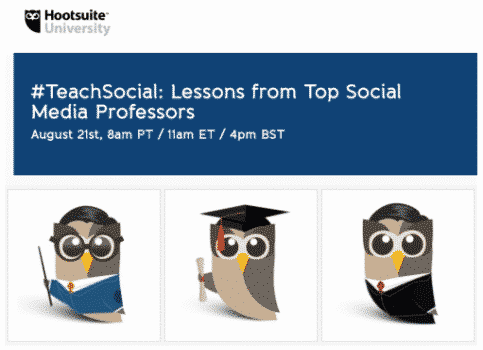 Social Media e Formazione: #TeachSocial, un webinar della Hootsuite University
