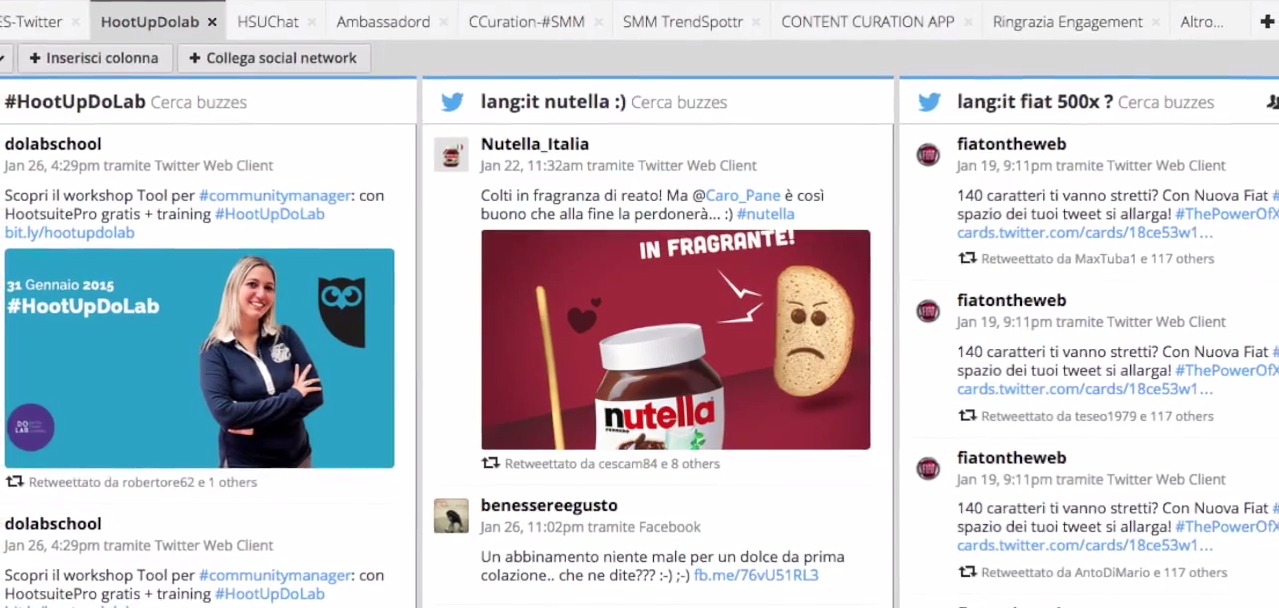 tool per community manager hootsuite