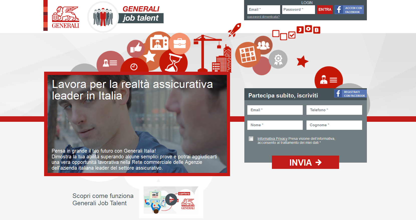 social recruiting generali home