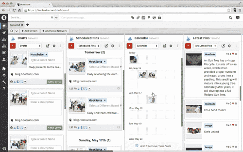Hootsuite e Pinterest: con l
