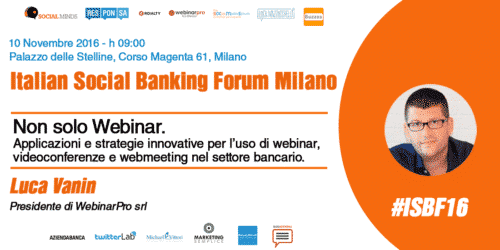 Luca Vanin di Webinar Pro