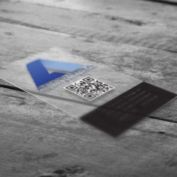 crystal business card