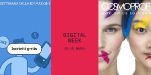 3 Speech interessanti in 3 eventi interessanti per la Cosmesi