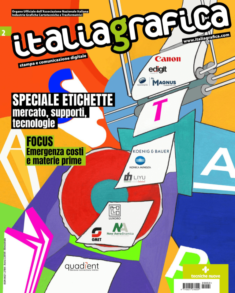 Italia Grafica, rivista per il settore Digital Printing, gruppo Tecniche Nuove Editore
