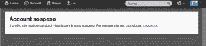BurgerKing: account sospeso