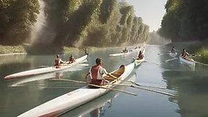 Il tuo cliente vede la tua impresa come una canoa in cui ogni canoista lavora in sincronia sinergica sul suo scopo.