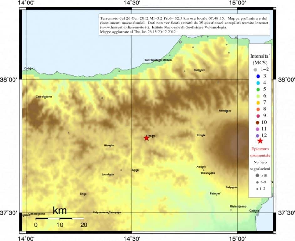 haisentitoilterremoto.it Terremoto in tempo reale: www.haisentitoilterremotoi.it
