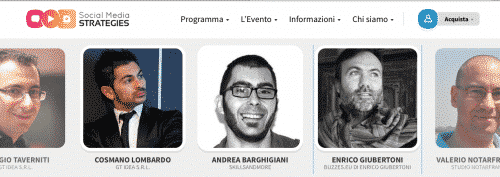 Social Media Strategies 2015: i relatori
